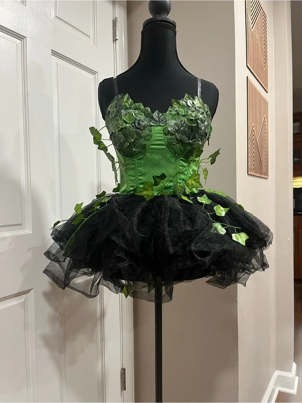 Poison Ivy handmade Halloween costume